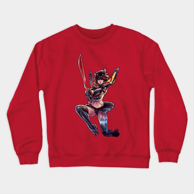 Ryuko Crewneck Sweatshirt by Eliaschatzoudis